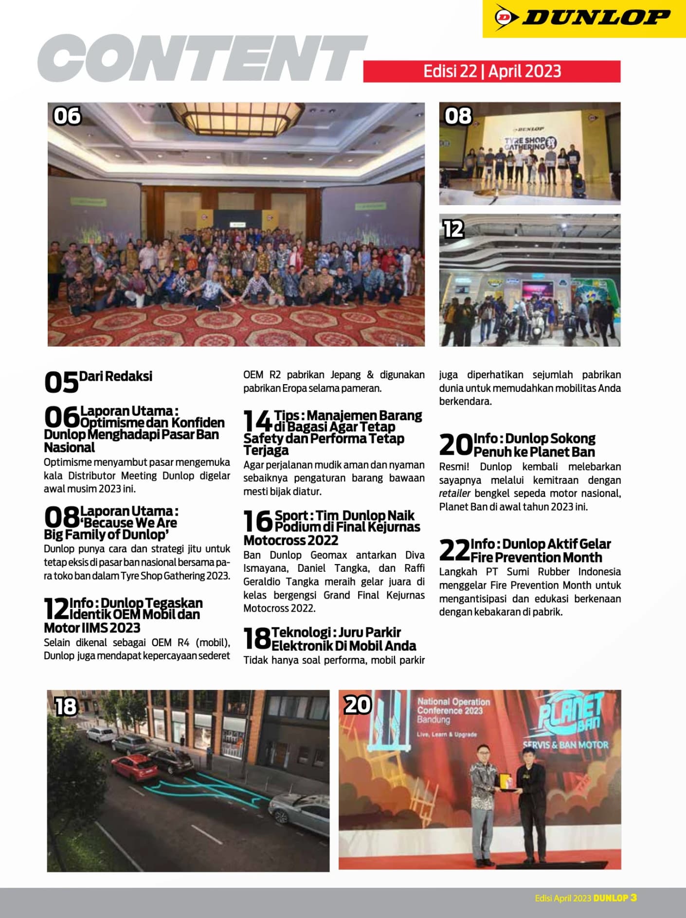 Dunlop E-Magazine April 2023 Edition