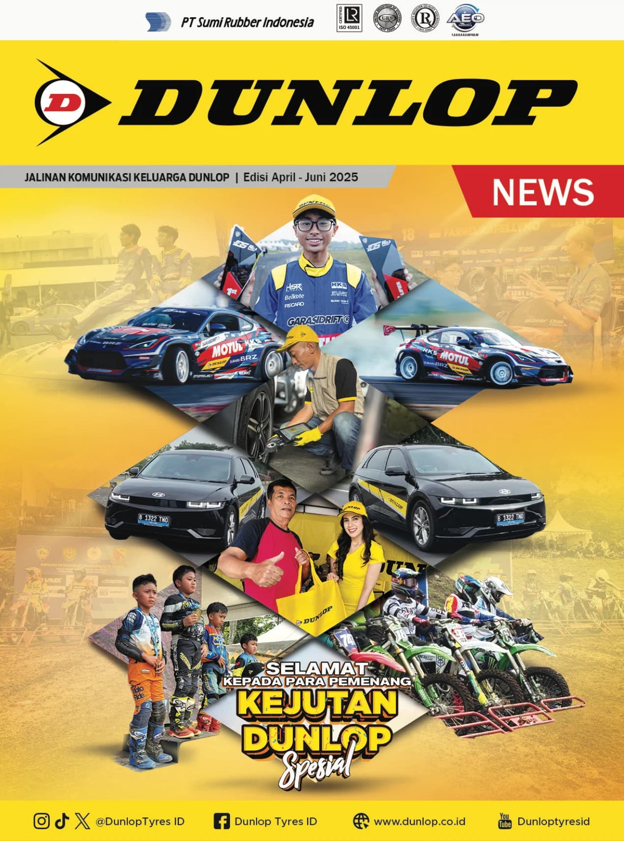 Dunlop E-Magazine April - June Edition 2025 Thumbnail