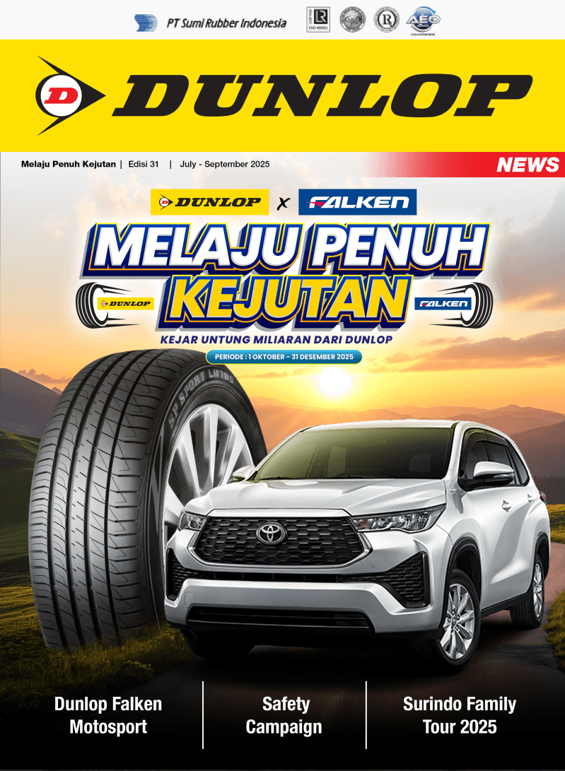 Dunlop E-Magazine July - September 2025 Edition Thumbnail