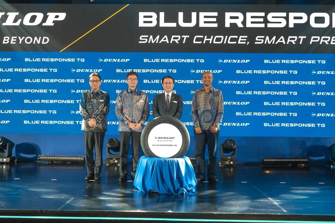 Dunlop Resmi Luncurkan Blue Response TG, Ban Smart Premium untuk Beragam Jenis Kendaraan