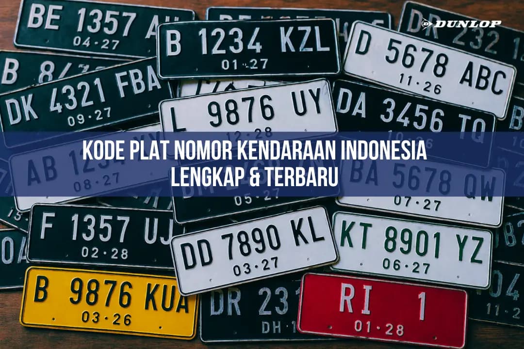Kode Plat Nomor Kendaraan Indonesia Lengkap & Terbaru Thumbnail