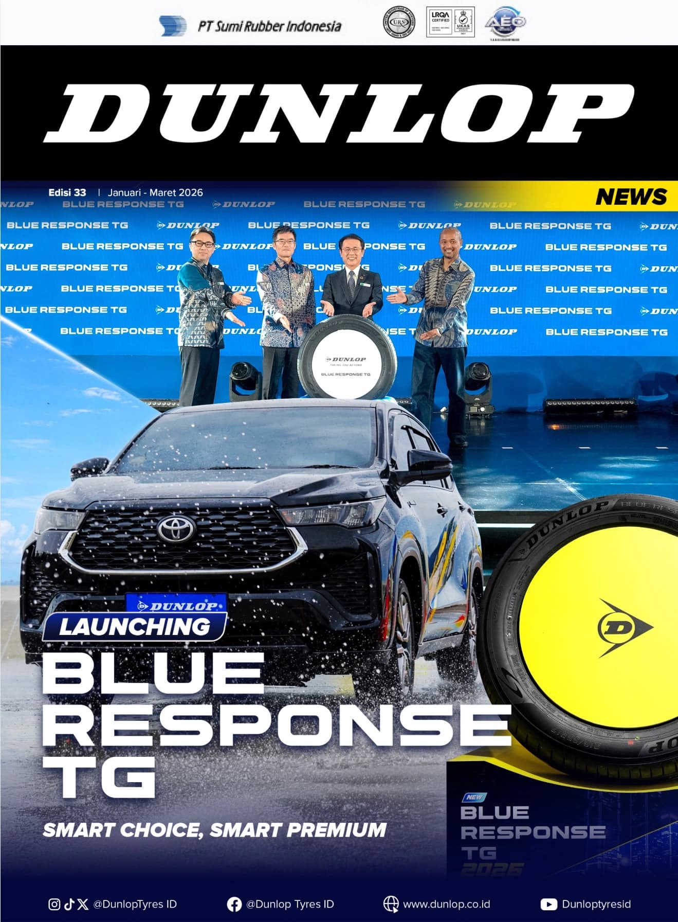 DUNLOP E Magazine Januari - Maret 2026 Edition Thumbnail