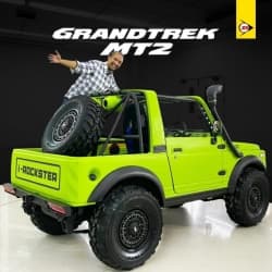Smart Offroad Car Clad in Dunlop Grandtrek MT2 Thumbnail