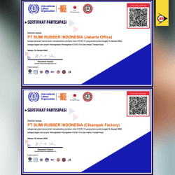 Surindo's Activities Against Covid-19 Received ILO Certificate Thumbnail