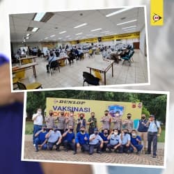 Vaccination for all employees of PT Sumi Rubber Indonesia Thumbnail