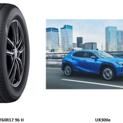 DUNLOP ENASAVE EC300+ Selected as Standard Tire Manufacturer for LEXUS UX300e Thumbnail