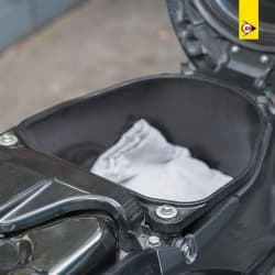 Objects that must be in your motorbike seat