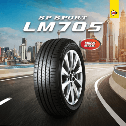 Looking for car tires for going home, choose SP Sport LM705 which is comfortable and quiet! Thumbnail