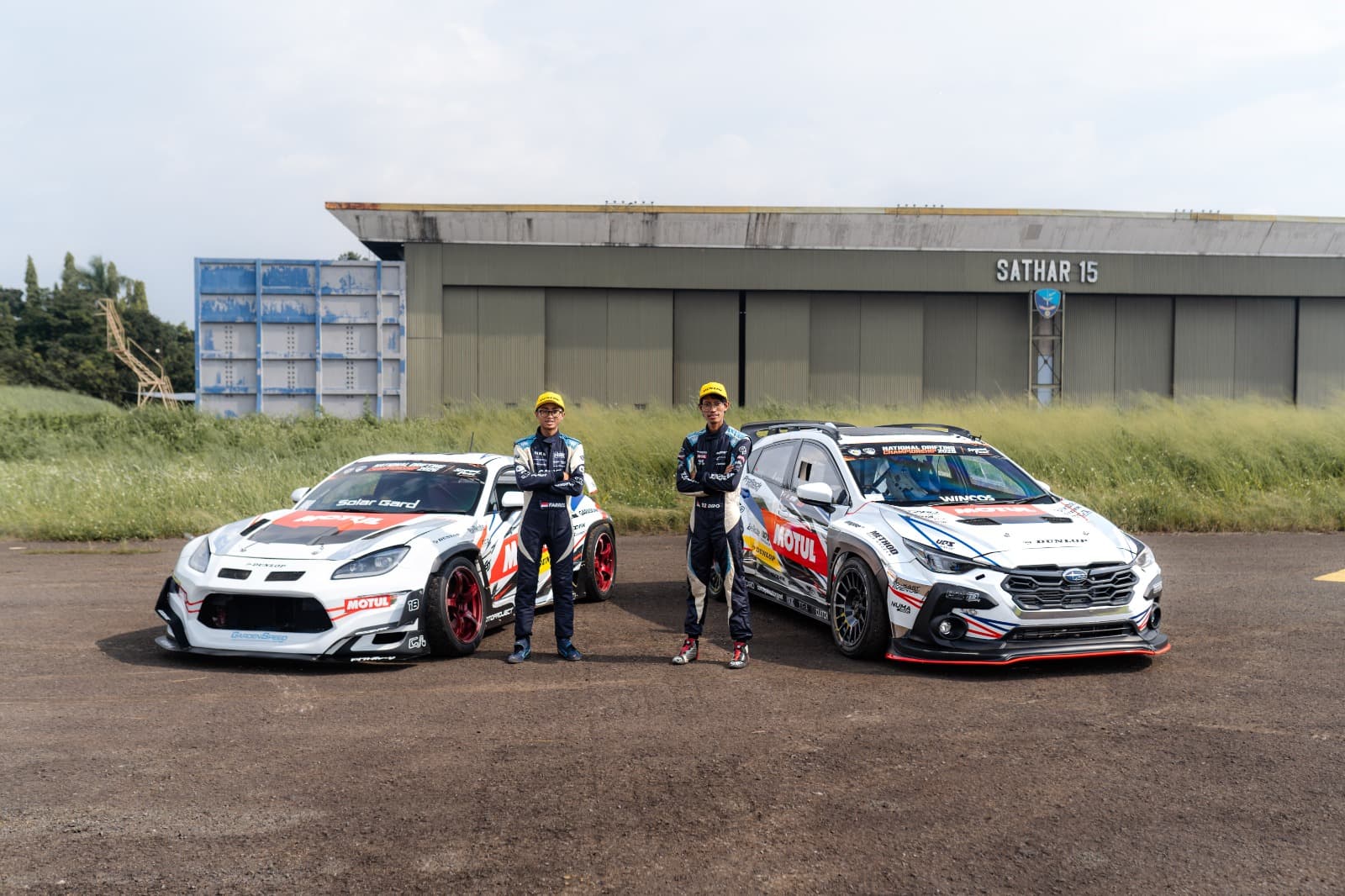 DUNLOP Indonesia Officially Supports Garasi Drift Team, Farrel Raffelyno Secures Podium in PRO Class