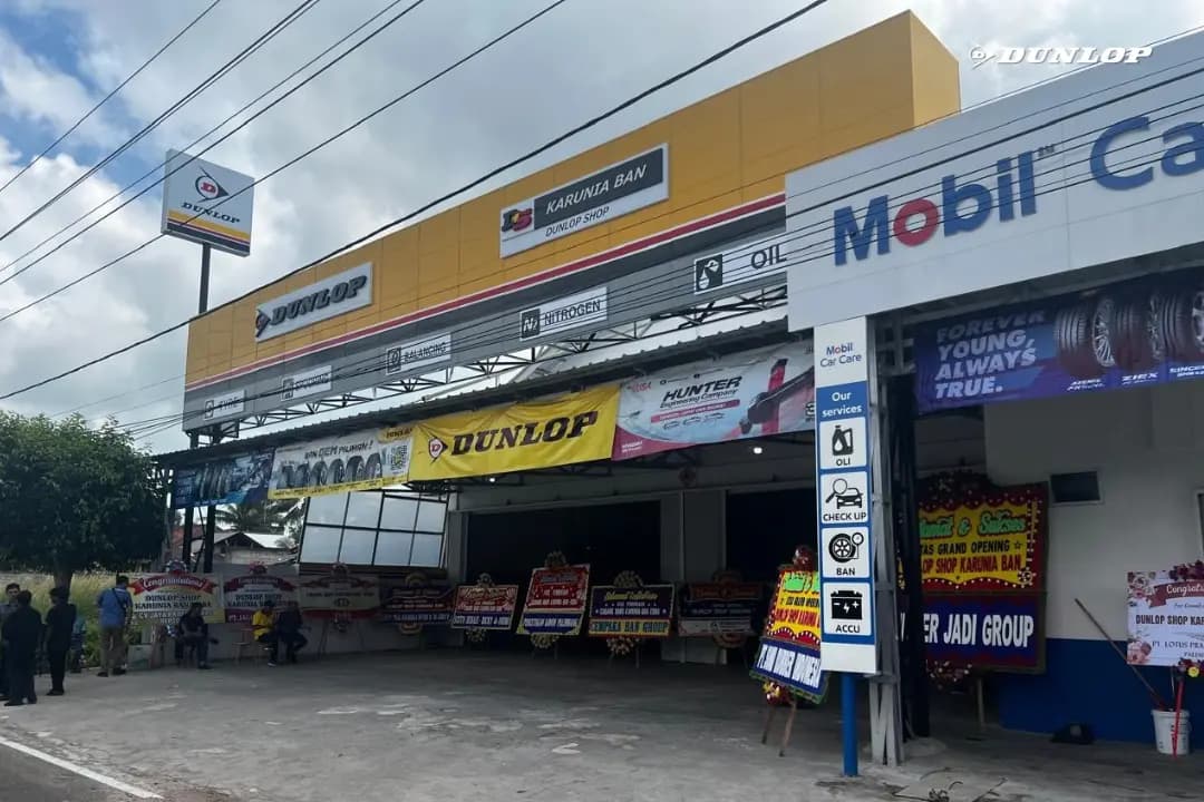 Exceeding Customer Expectations, DUNLOP Expands Its DUNLOP Shop Network in Lampung and Bangka Belitung Thumbnail