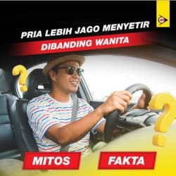 Benarkah Pria Lebih Mengerti Cara Menyetir Mobil daripada Wanita? Thumbnail